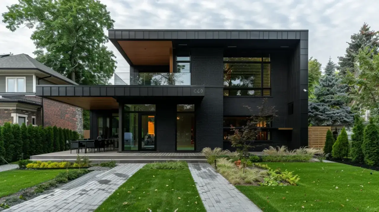 Czarna elewacja z czego? Poznaj najlepsze materiały i ich zalety