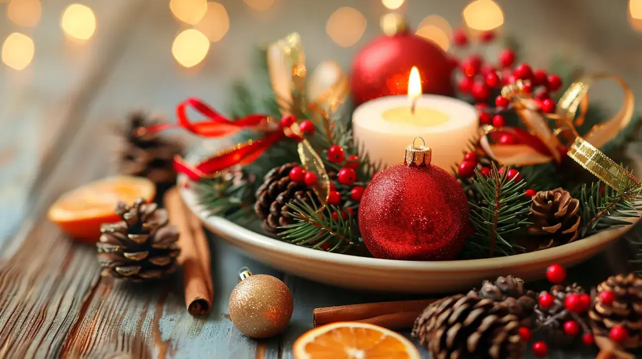 Stroik na talerzu: Jak zrobić piękny stroik świąteczny na talerzu?