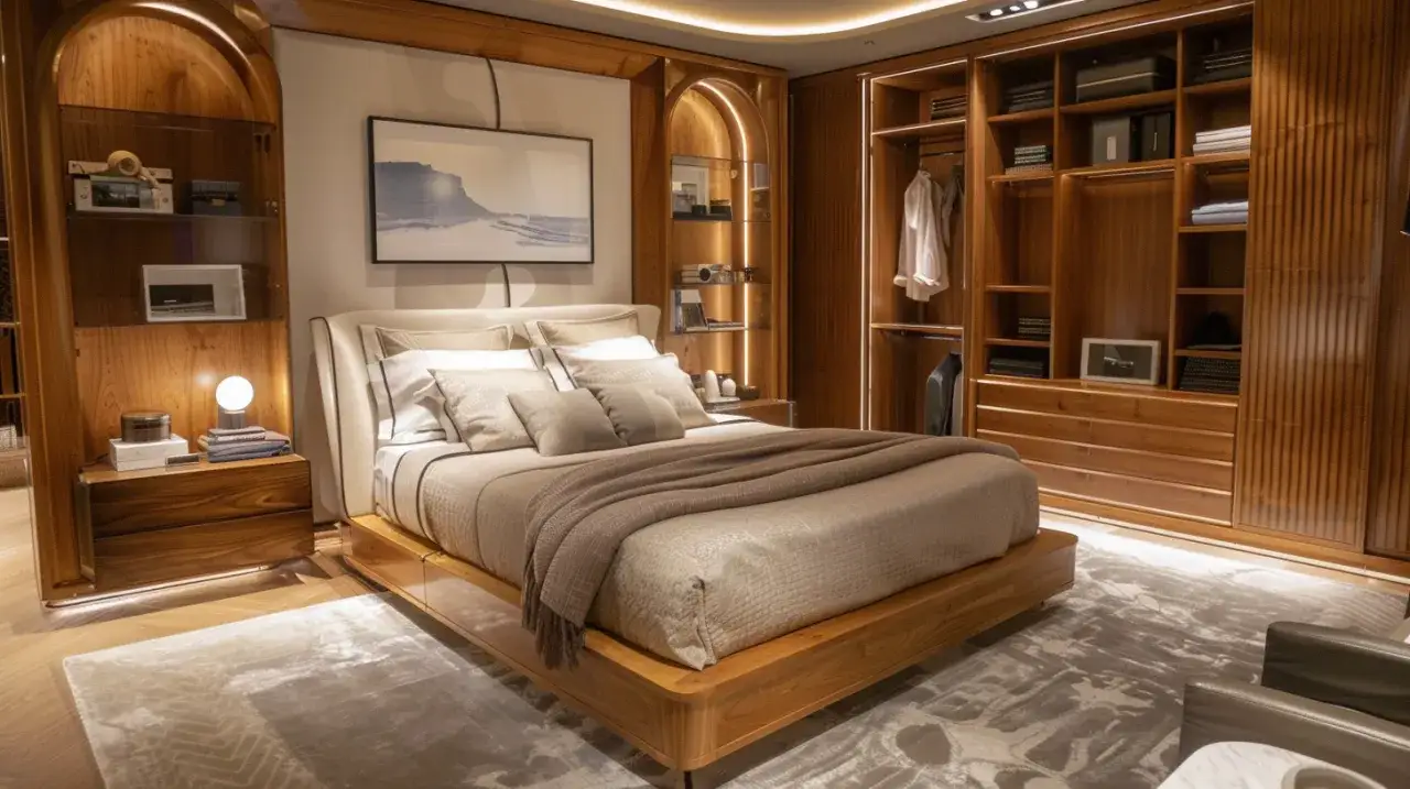 Zabudowa w sypialni: Jak wybrać najlepsze włoskie łóżko do sypialni?