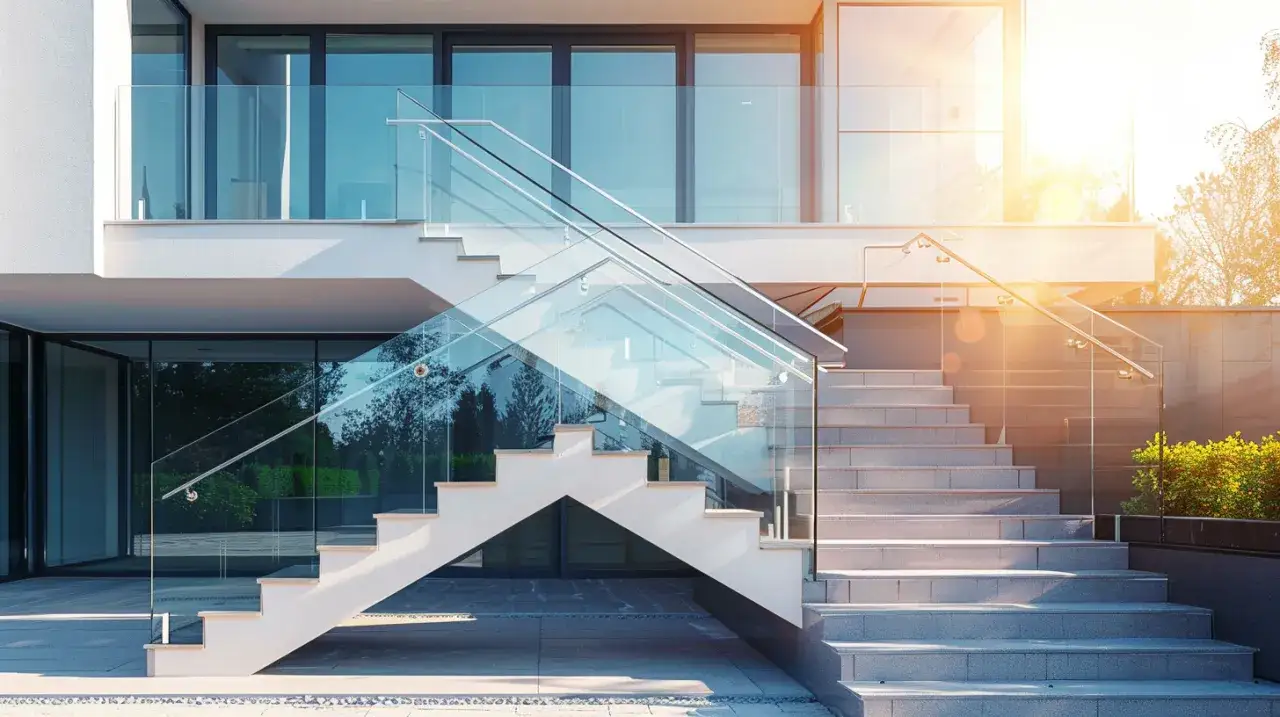 Nowoczesne balustrady schodowe zewnętrzne: Na co zwrócić uwagę przy wyborze?