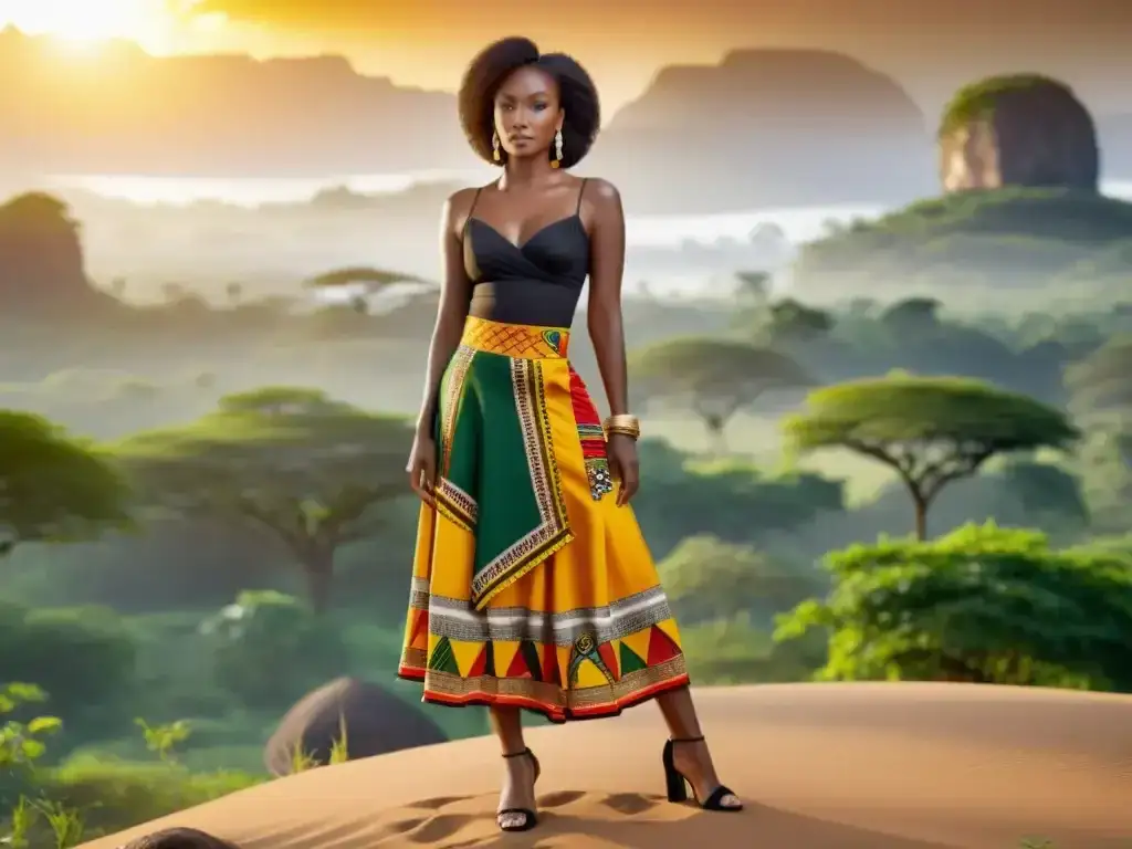Faldas africanas: estilos únicos y su significado cultural profundo