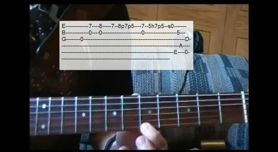 Chwyty gitarowe Nothing Else Matters - Naucz się grać łatwo i szybko