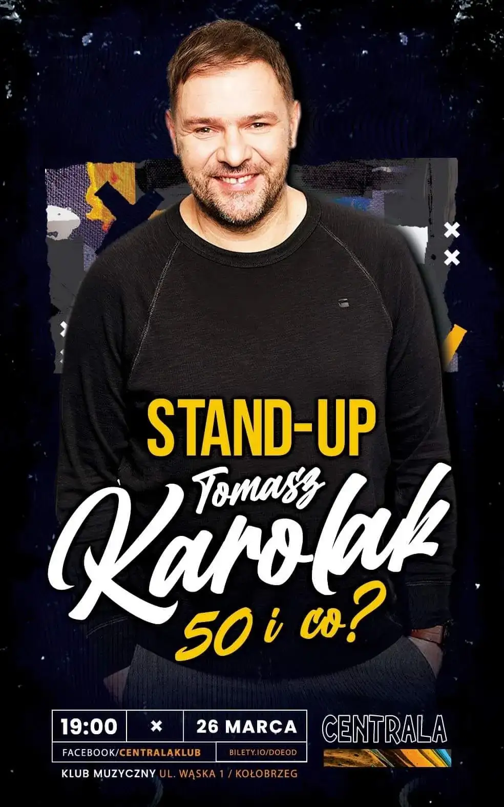 Tomasz Karolak stand up: Odkryj wyjątkowy show 50 i co?