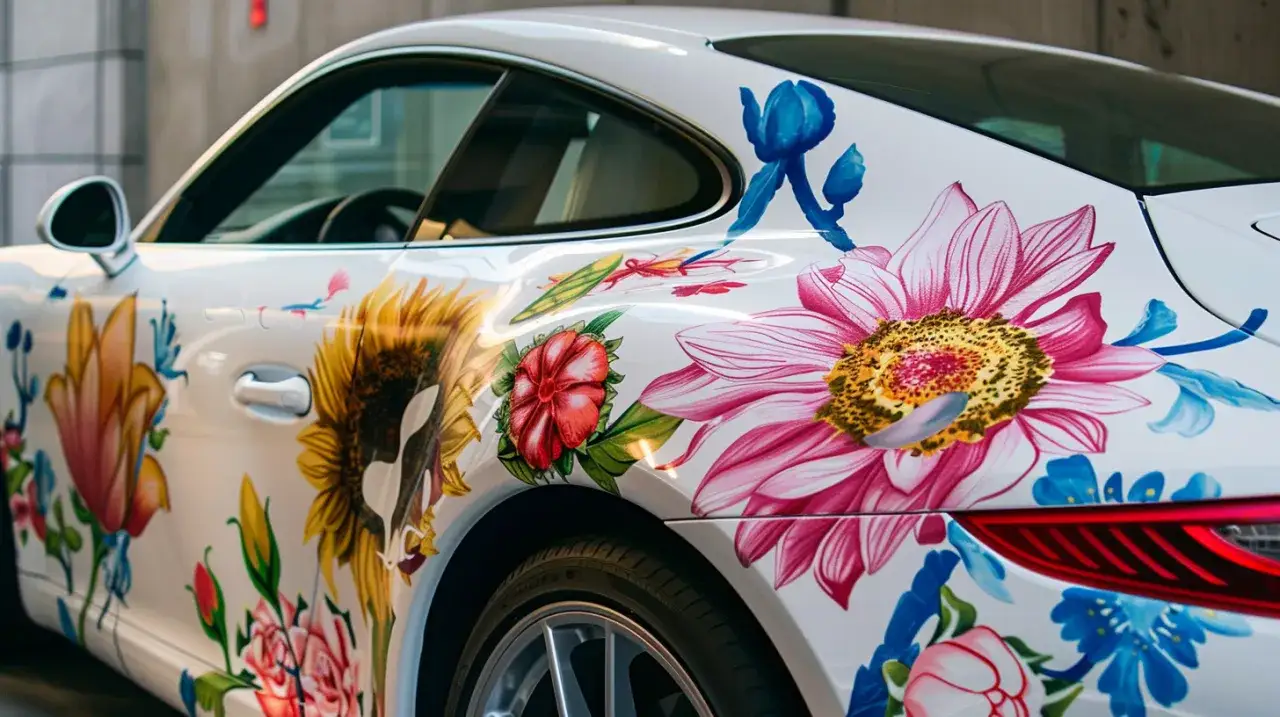 Naklejki na samochód kwiaty: Jakie wzory są najmodniejsze i trwałe?