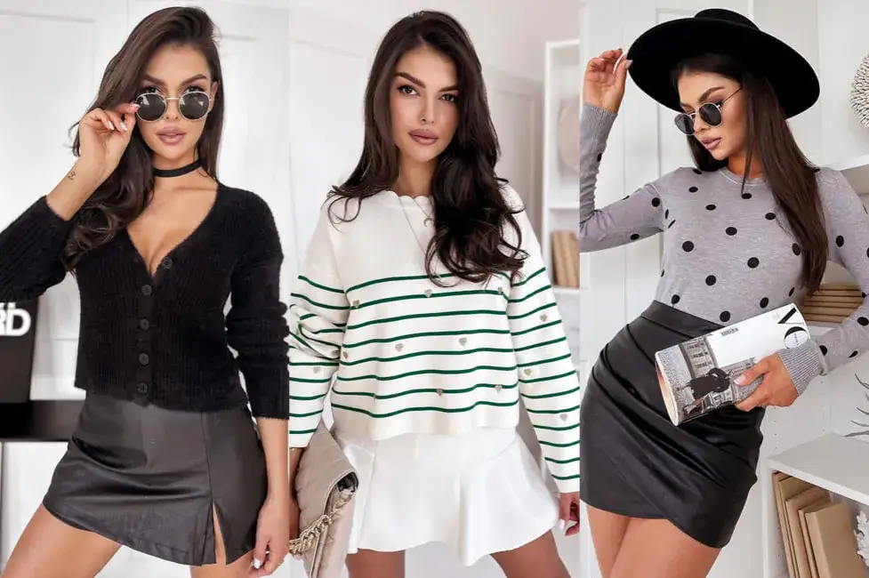 Jak nosić sweter do spódnicy, aby uniknąć modowych faux pas