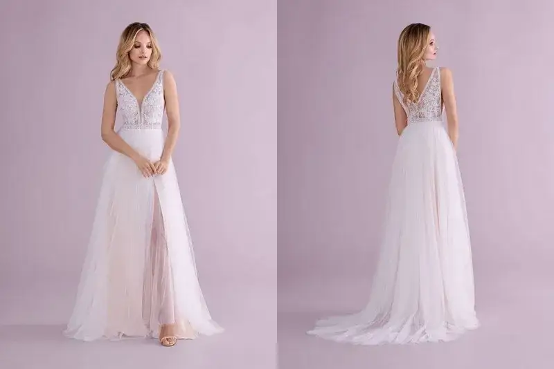 Gdzie wyprać suknię ślubną, aby uniknąć zniszczenia materiału?