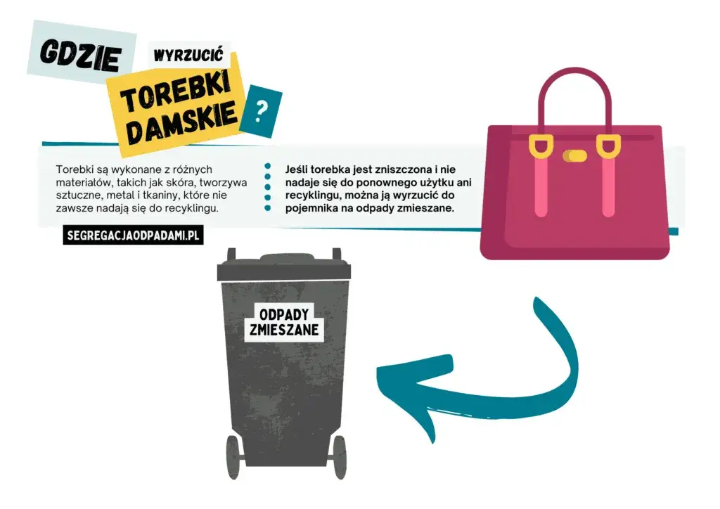 Gdzie wyrzucać stare torebki damskie? Poznaj najlepsze opcje utylizacji.