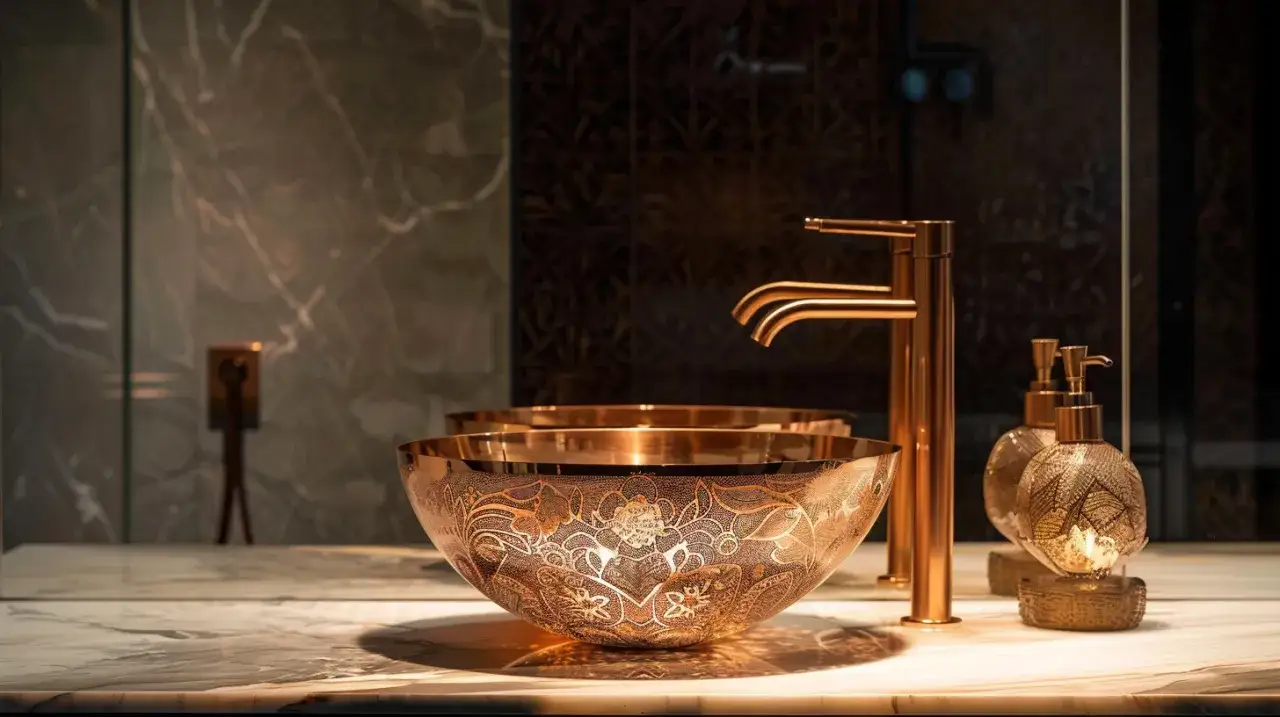 Miedziana umywalka: Dlaczego warto wybrać umywalkę z miedzi do łazienki?