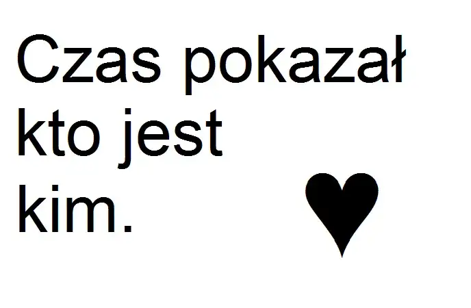 Czas pokazał kto jest kim: Przesłanie piosenki o relacjach