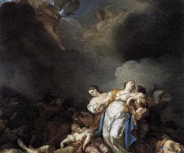 Mit o Niobe całość: tragiczna historia matki i jej dzieci