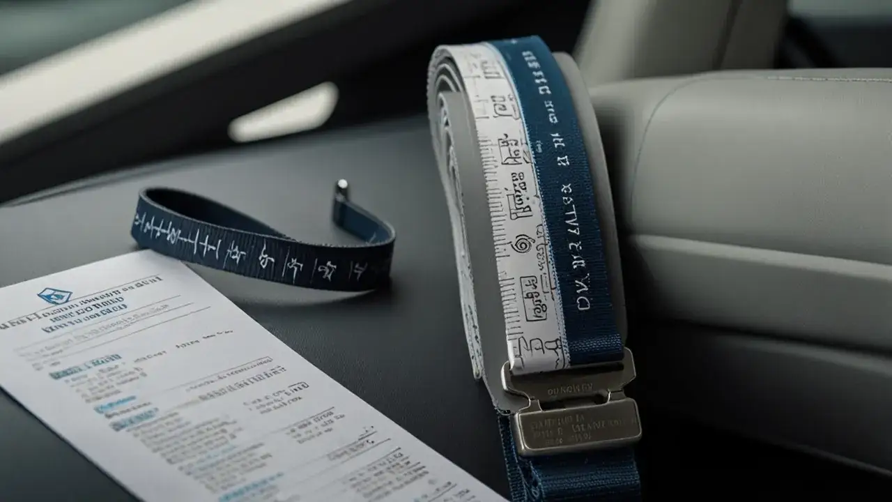 Zaświadczenie o pasach bezpieczeństwa – jak uzyskać zwolnienie zdrowotne?