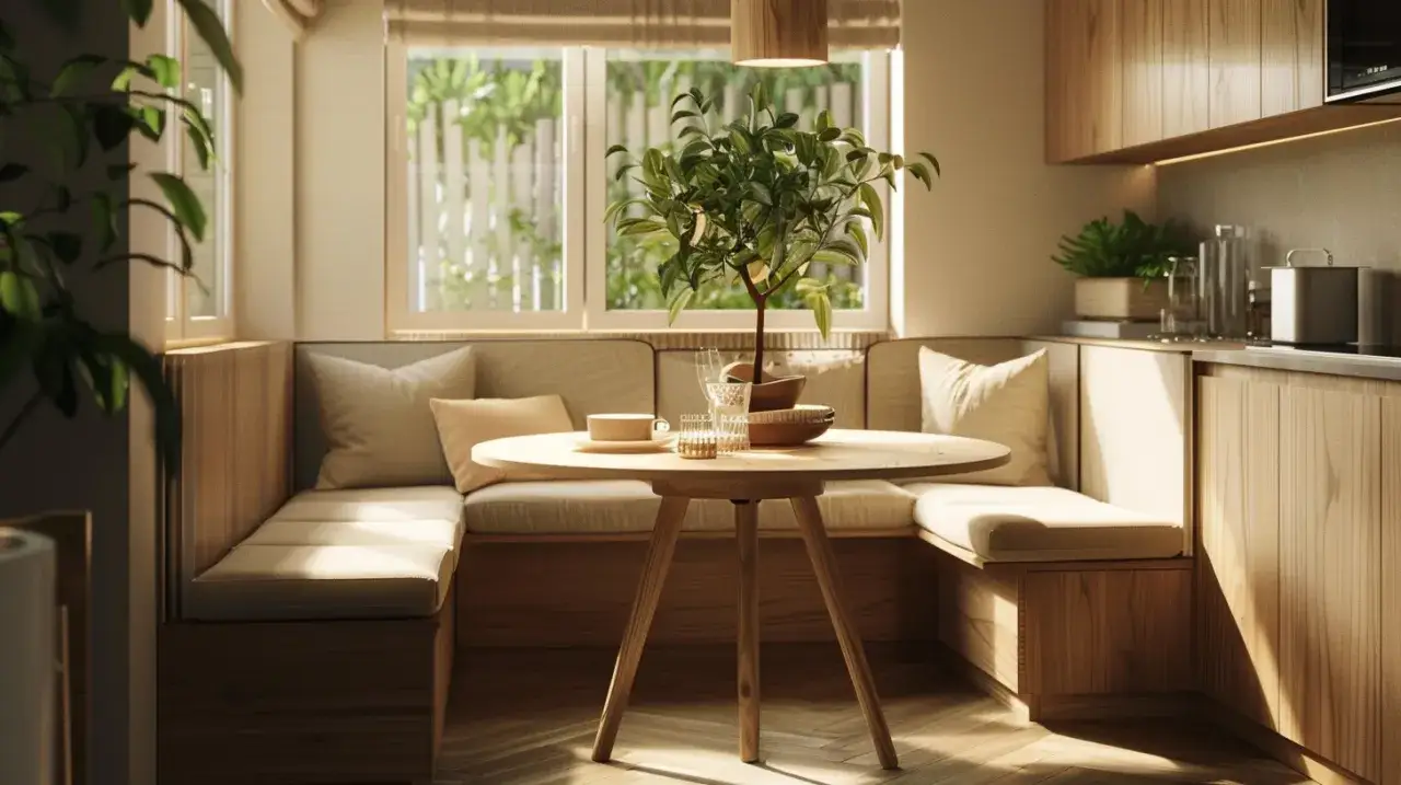 Ławka narożna: Jakie narożne ławki do kuchni są najwygodniejsze i praktyczne?