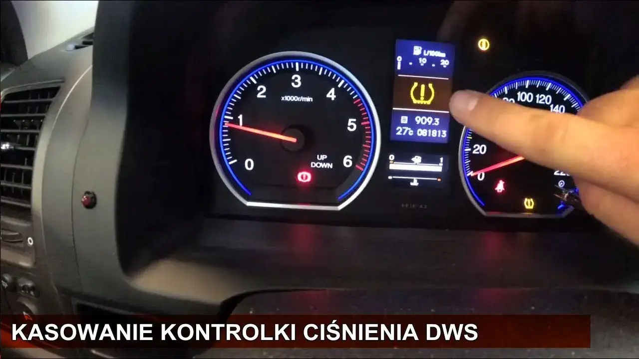 Jak skasować ciśnienie w oponach Honda CR-V i uniknąć problemów