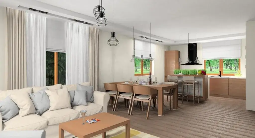 Jak urządzić salon z kuchnią - 5 praktycznych pomysłów na aranżację