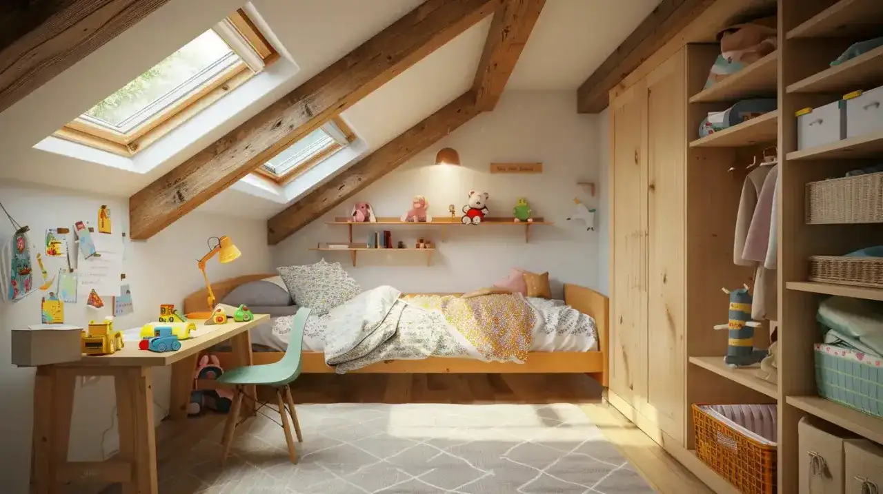 Jak pomalować pokój na poddaszu: 10 praktycznych wskazówek