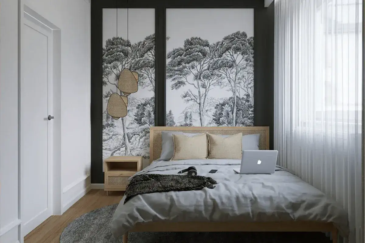 Mała sypialnia: Jak wybrać żyrandol, by optycznie ją powiększyć?