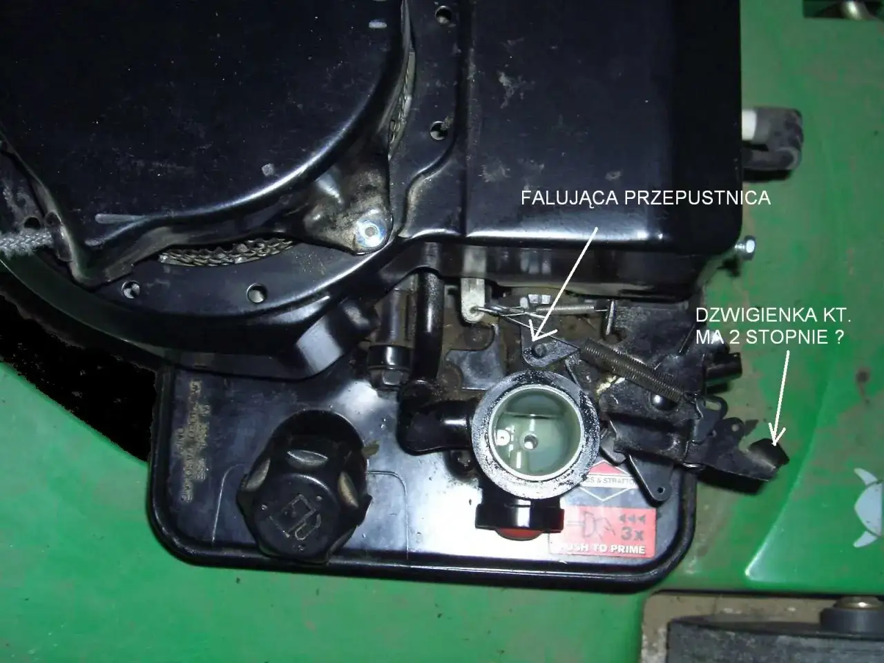 Falujące obroty Briggs & Stratton? Sprawdź tę sprężynę!