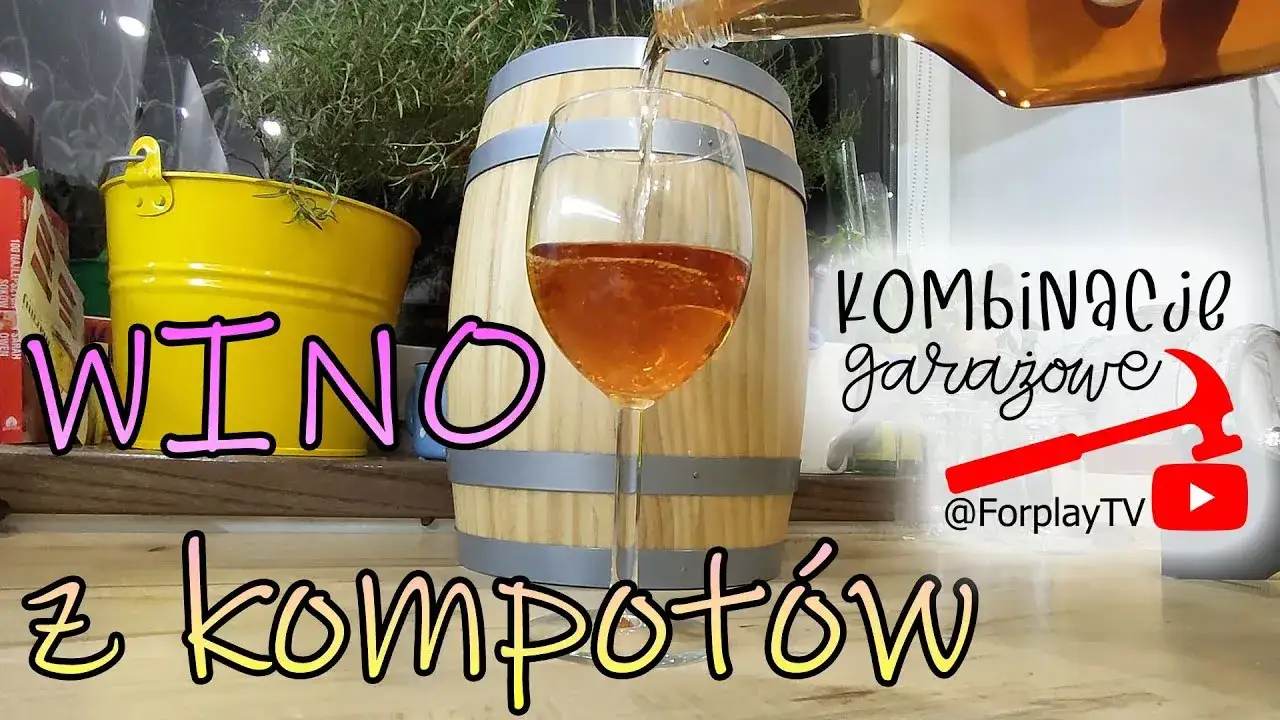 Wino z kompotów: Nie marnuj! Zrób domowy trunek krok po kroku