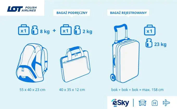 Ile kilogramów bagażu można zabrać do samolotu? Sprawdź limity!
