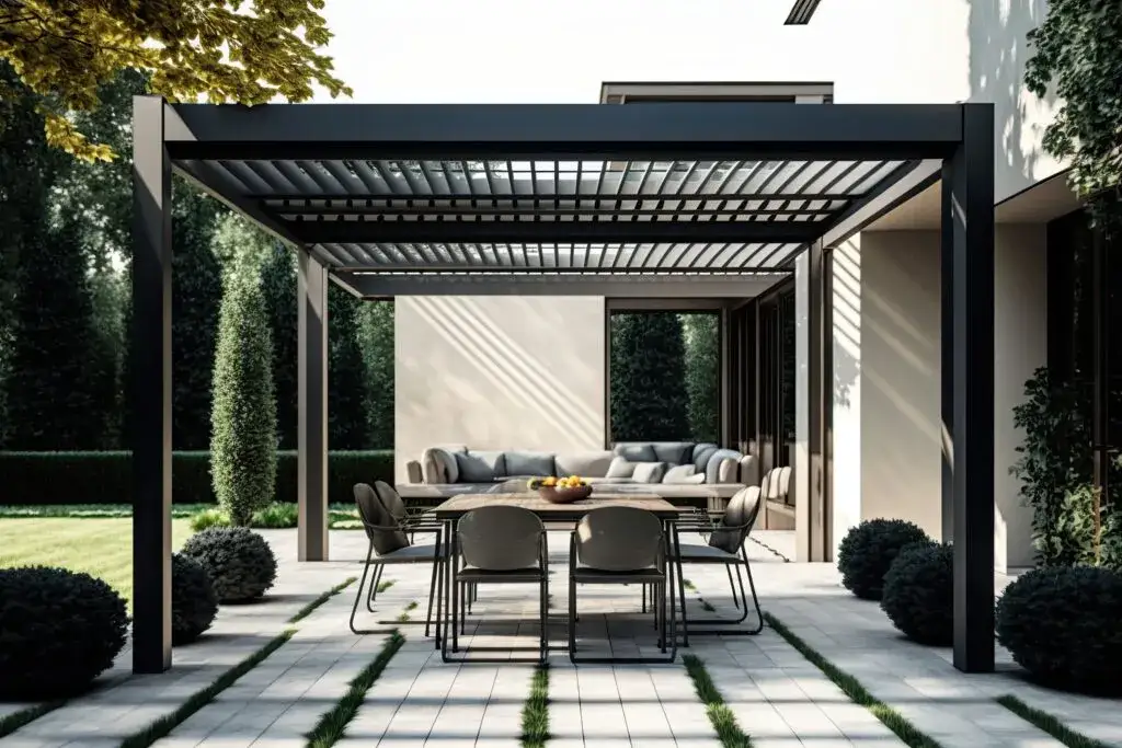 Jak pomalować pergolę? Wybór produktu i malowanie krok po kroku