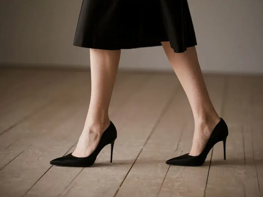 Chodzenie w szpilkach bez bólu? Opanuj technikę pięta-palce!
