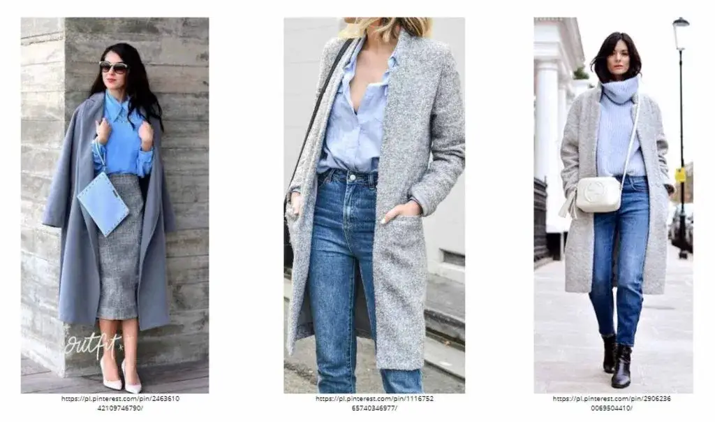 Jakie kolory pasują do szarego ubrania, aby wyglądać stylowo?