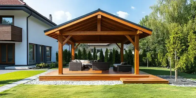 Jakie krokwie na dach altany: wybór, wymiary i materiały dla trwałości