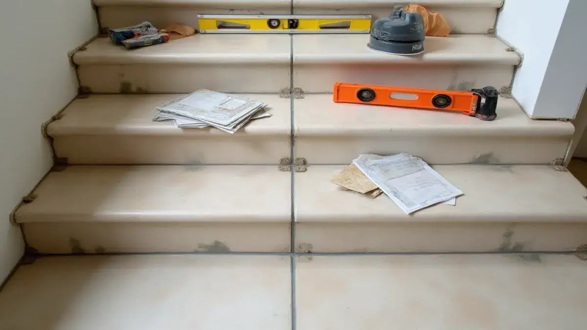 Jak układać terakotę na schodach, aby uniknąć pęknięć i błędów