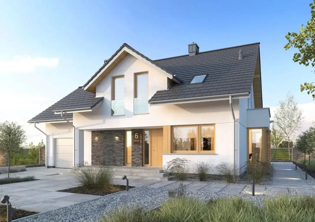 Kolor elewacji dużego domu: Jak wybrać idealny i uniknąć błędów?