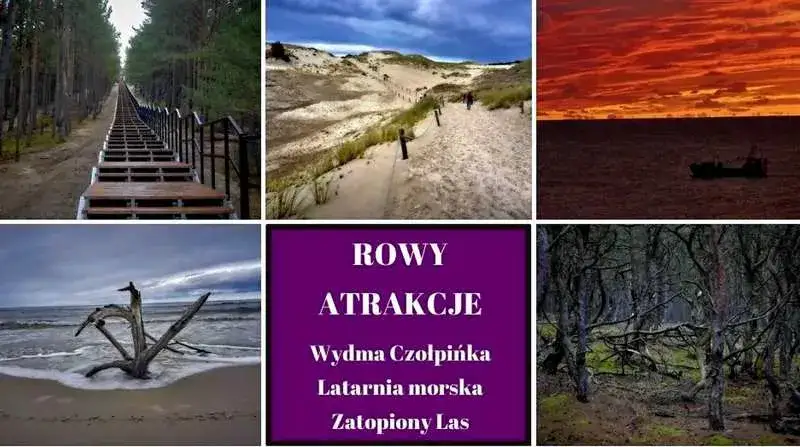 Gdzie leżą Rowy? Odkryj tajemnice tej nadmorskiej miejscowości