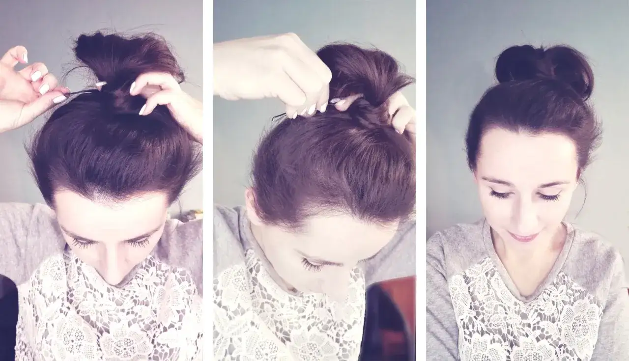 Tworzenie messy bun z cienkich włosów. Krok po kroku, jak uzyskać objętość i lekkość.