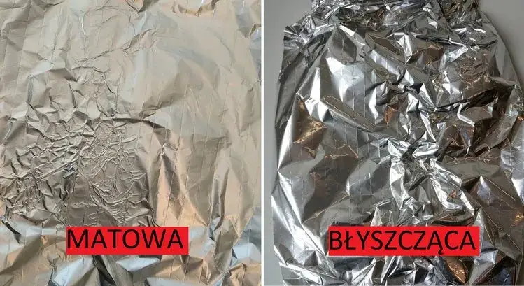 Która strona folii aluminiowej do piekarnika zapewnia najlepsze efekty?