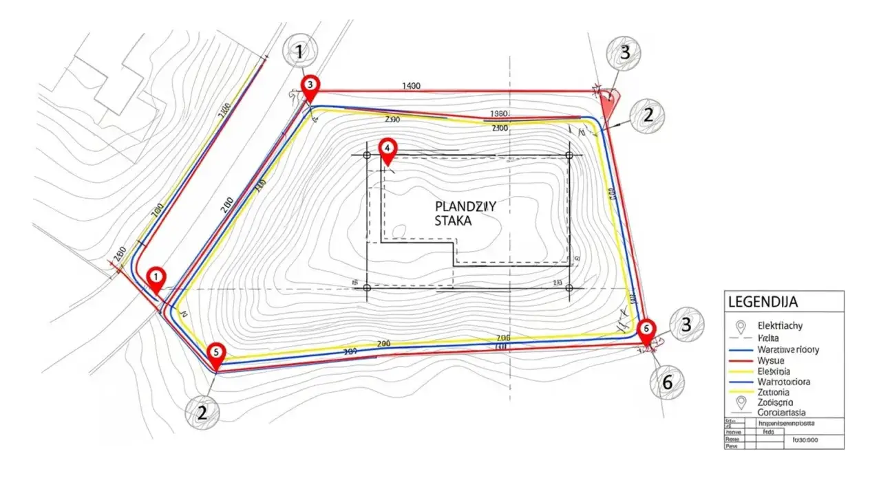 Ile kosztuje wytyczenie budynku przez geodetę? Cennik i proces 2024