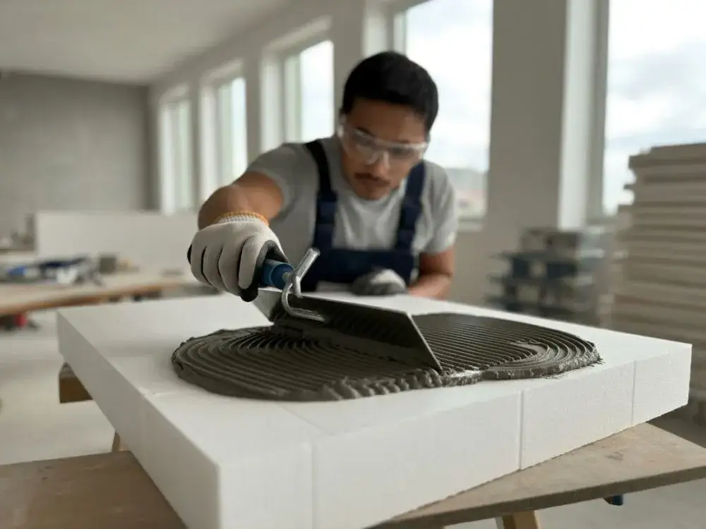 Czym pomalować klej na styropianie, aby uzyskać trwały efekt?