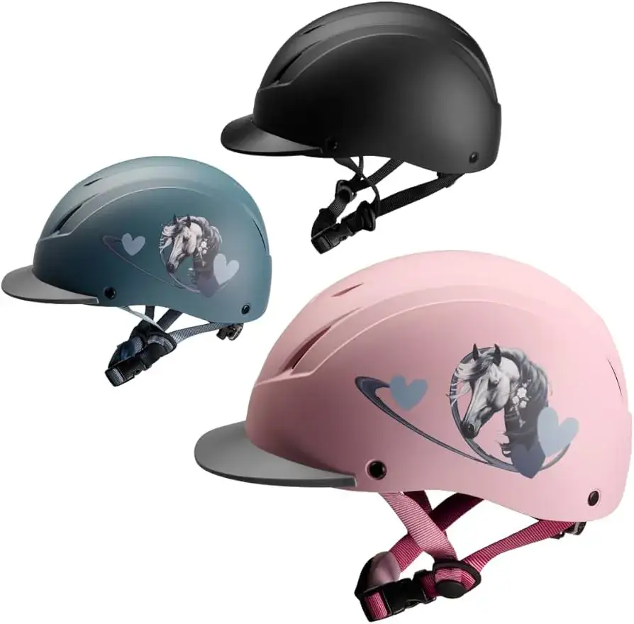 Kask jeździecki dla dziewczynki: bezpieczeństwo, komfort i styl!