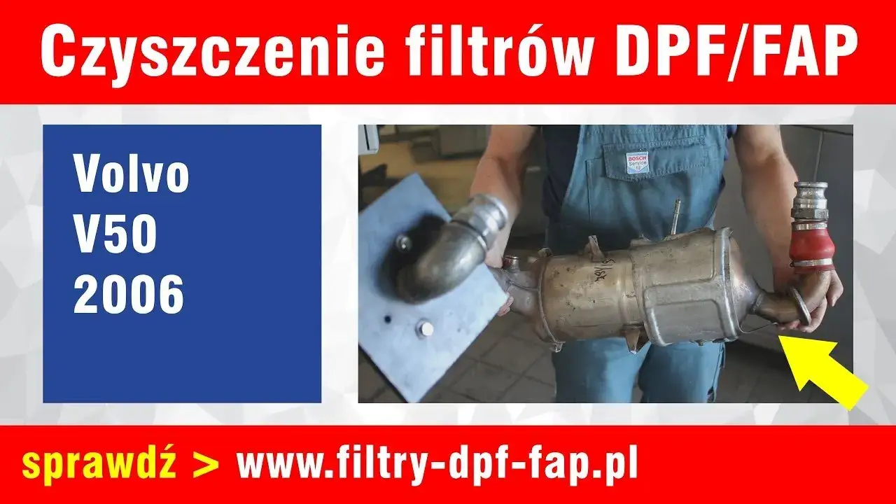Kiedy w Volvo V50 wprowadzono DPF? Sprawdź, czy masz filtr