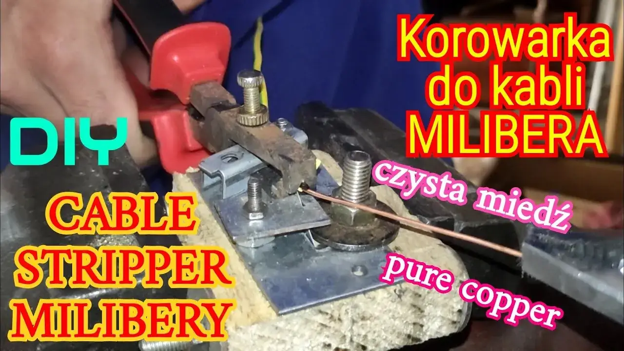 Jak zrobić maszynkę do obierania kabli i zaoszczędzić czas i pieniądze