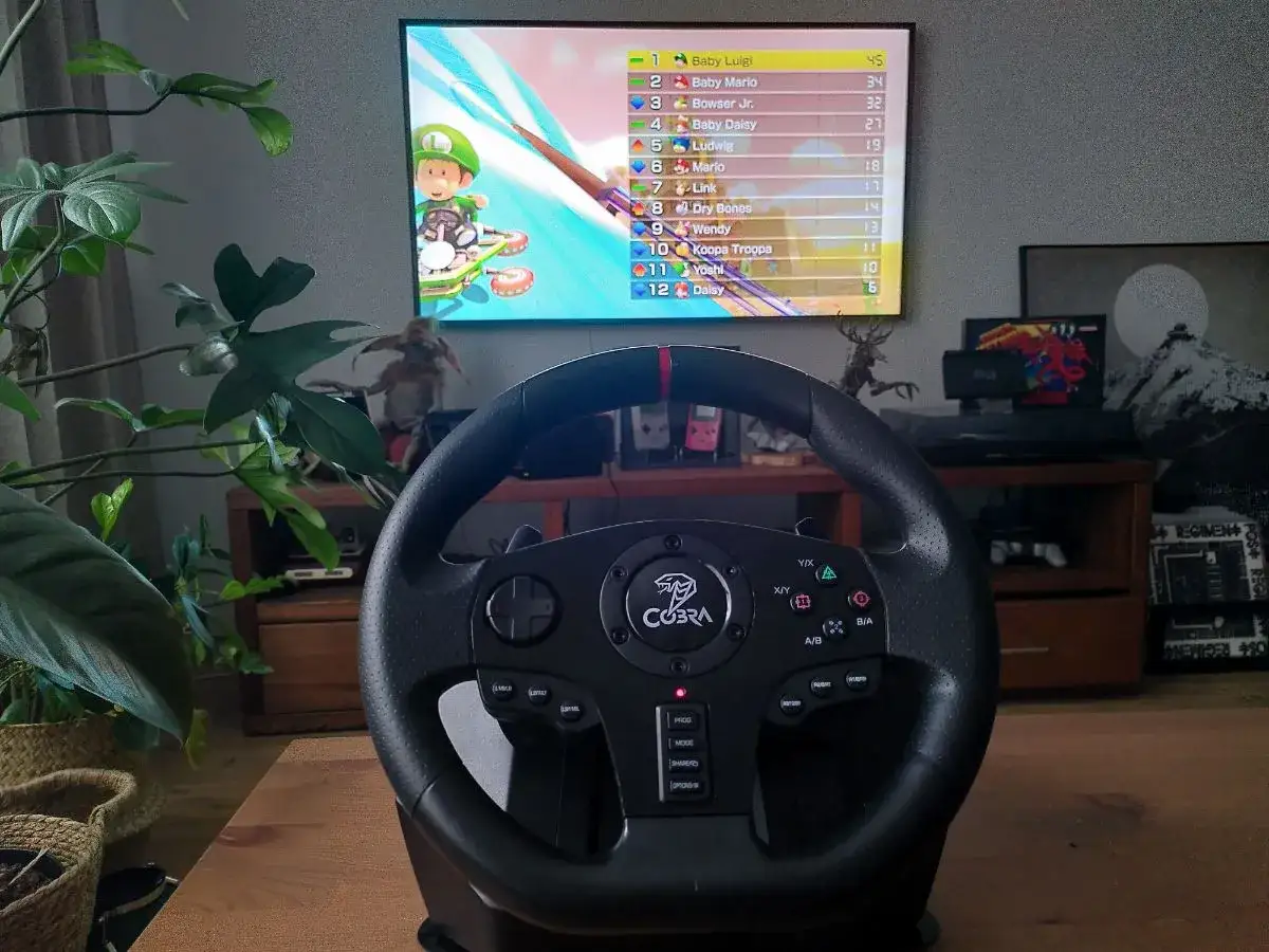 Jak podłączyć kierownicę Cobra do Nintendo Switch bez problemów