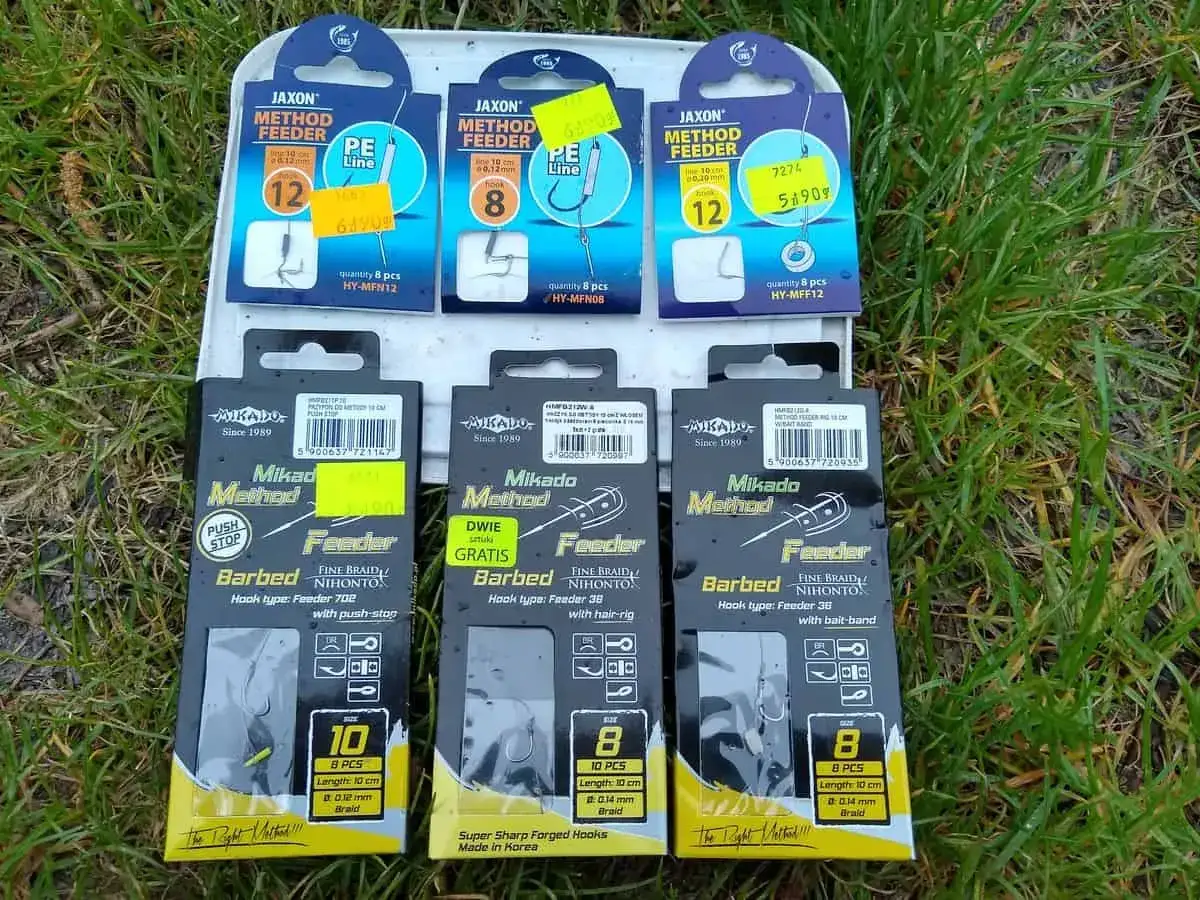 Haczyk do przynęty 8 mm - Jaki rozmiar wybrać w method feeder?