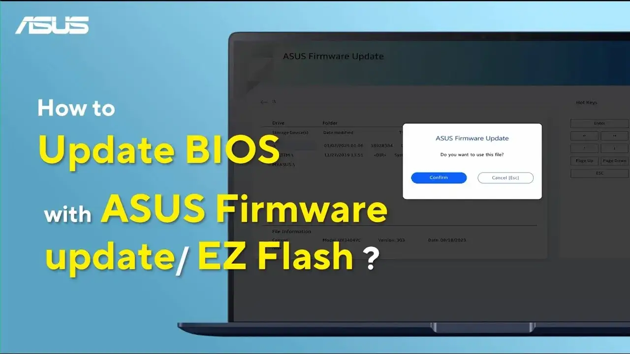 ASUS BIOS: Jak bezpiecznie zaktualizować? Kompletny poradnik