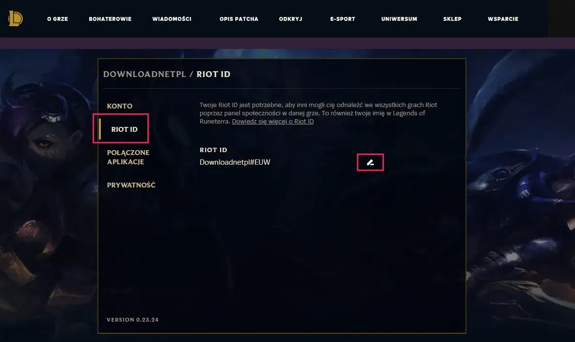 Riot ID: Znajdź i zmień swój identyfikator w LoL, Valorant i innych
