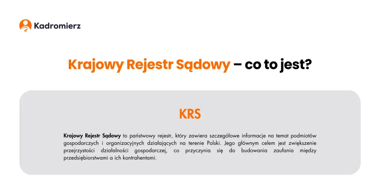 Co to jest numer KRS i dlaczego jest kluczowy dla firm w Polsce
