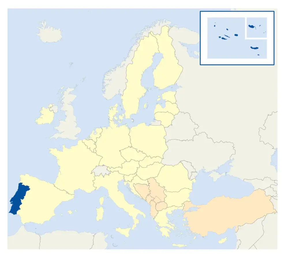 Gdzie leży Portugalia? Odkryj jej lokalizację w Europie i sąsiedztwo