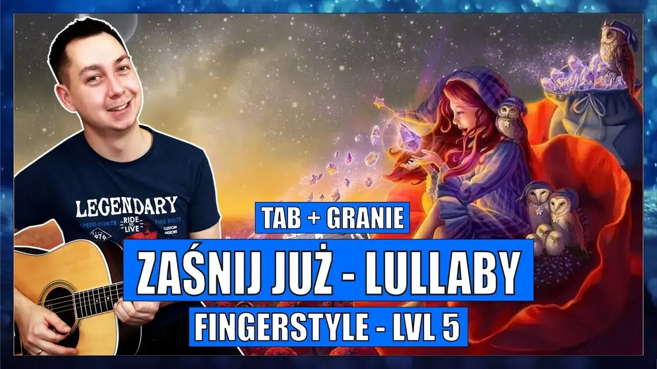 Chwyty na gitarę do kołysanek, które uspokoją Twoje dziecko