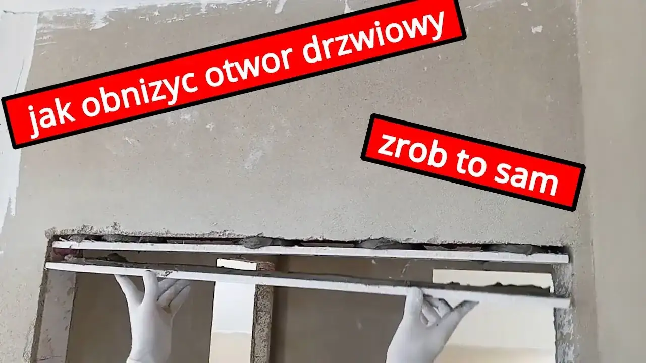 Co zrobić gdy otwór na drzwi jest za duży - proste i tanie rozwiązania