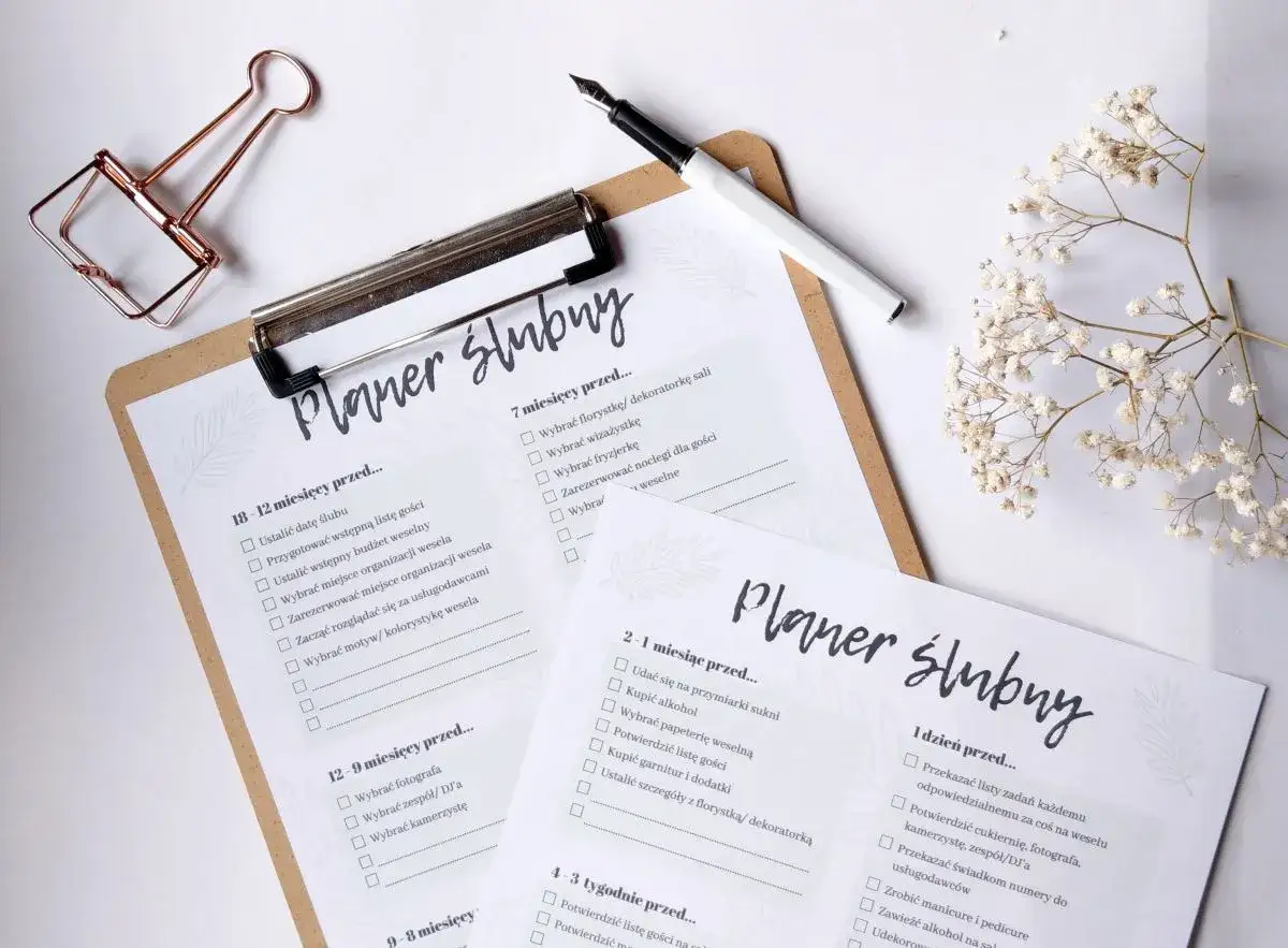 Kiedy zacząć planować ślub? Harmonogram i kluczowe terminy
