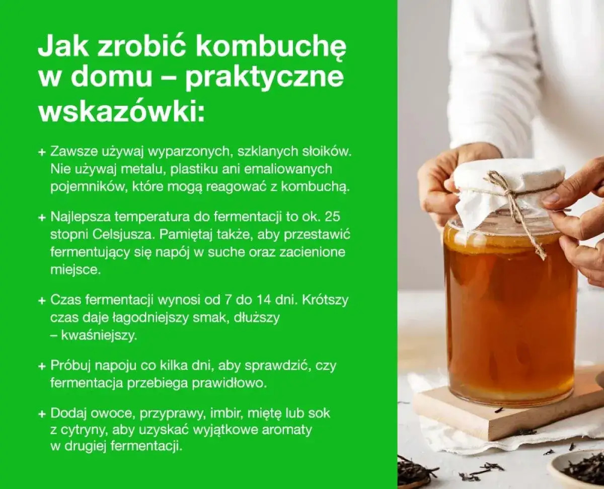 Domowa kombucha: przepis krok po kroku i sekrety udanej fermentacji