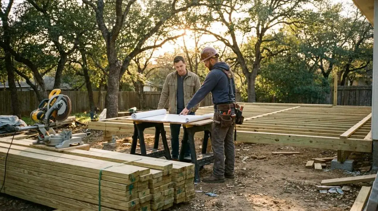 Ile kosztuje budowa tarasu drewnianego? Pełny kosztorys 2026