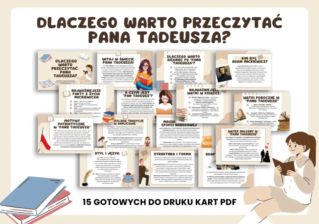 Motywy w Panu Tadeuszu - Dlaczego to coś więcej niż lista haseł?