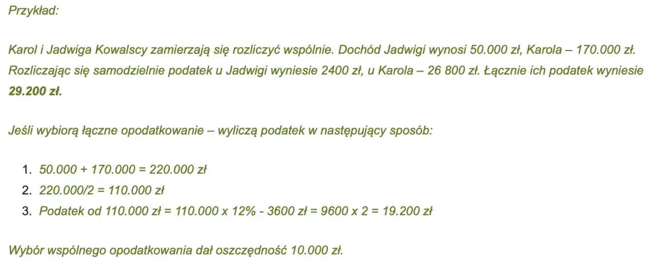 Jak lepiej rozliczać PIT razem czy osobno, by zaoszczędzić na podatkach?
